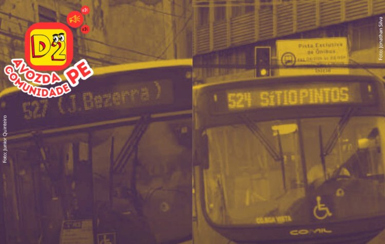 Pesquisa revela apoio popular para o retorno da linha 527 e o reforço da linha 524 de ônibus no Recife