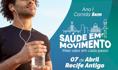 Corrida solidária nas ruas do Recife vai movimentar Dia Mundial da Saúde